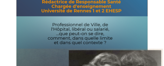 CONFÉRENCE CADRE JURIDIQUE DU PARTAGE D’INFORMATIONS ENTRE PROFESSIONNELS DE L’AUTONOMIE