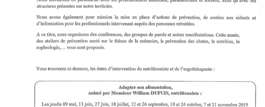 Adapter son alimentation et Prévention des chutes et aides techniques